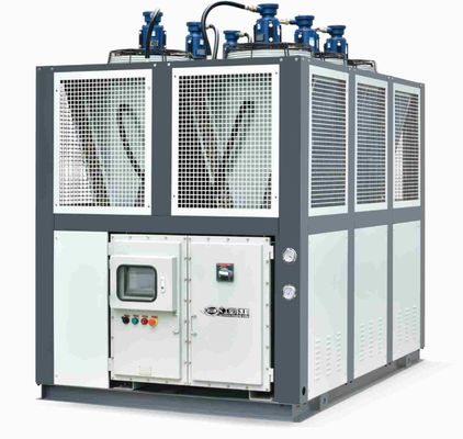 JLSF-60AD Screw Air Cooled Chiller , Explosion Proof Chiller For Chemical Industry