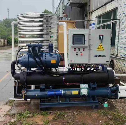 JLSW-30AD Explosion Proof Water Chiller , Screw Water Cooled Chiller For Oil Refining