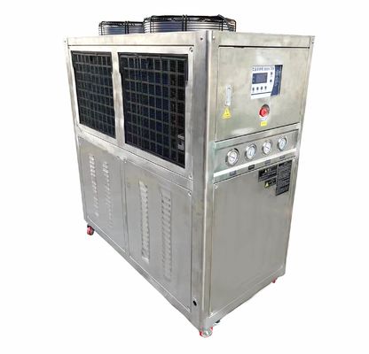 JLSB-10HP Stainless Steel Water Chiller Machine Low Temperature Acid Alkali Resistant