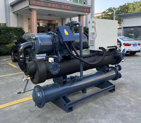 JLSW-30D Water Cooled Screw Chiller For Agriculture Greenhouse Hydroponics