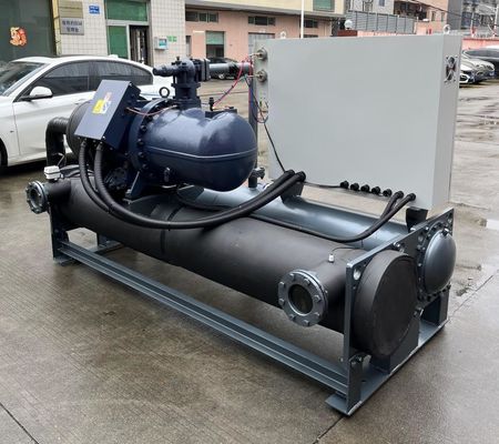 JLSW-100D Screw Water Chiller Machine For Chemical Pharmaceutical Metal Processing