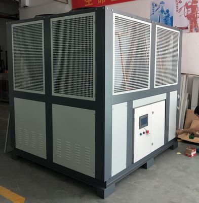 JLSF-50A R134A R404A Air Cooled Screw Chiller For Coating Machines Grinders