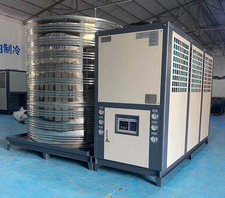 JLSF-30HP Air Cooled Cooling Chiller Machine For Chemical Fiber Paper Industry
