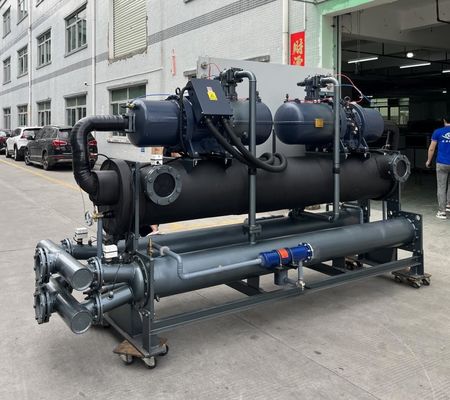 JLSW-220D 1000kW Screw Water Cooled Chiller Aerospace Energy Construction