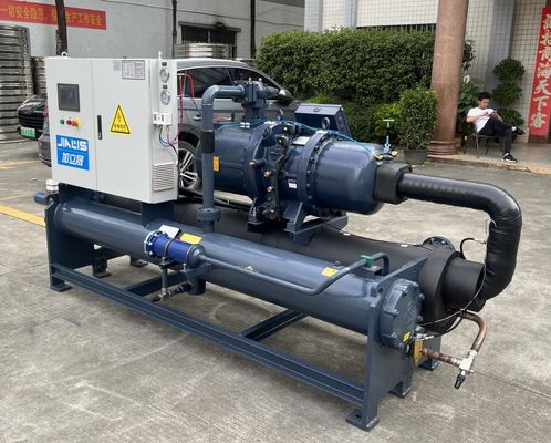 JLSW-105D Industrial Water Cooled Screw Chiller For Hot Press Vacuum Furnace