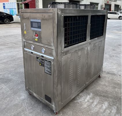 JLSB-6HP Scroll Stainless Steel Water Chiller With PLC Microprocessor Controller