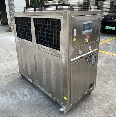 JLSB-6HP Scroll Stainless Steel Water Chiller With PLC Microprocessor Controller