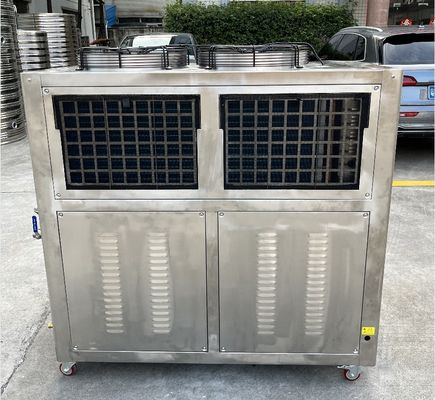 JLSB-6HP Scroll Stainless Steel Water Chiller With PLC Microprocessor Controller