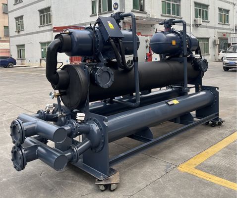 JLSW-200D 60dB R22 Water Cooled Screw Chiller For Large Commercial Buildings Easy To Maintain