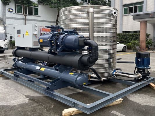 JLSW-80D Water Cooled  Screw Chiller For Energy Storage Mobile Charging Stations