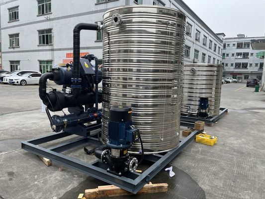 JLSW-80D Water Cooled  Screw Chiller For Energy Storage Mobile Charging Stations