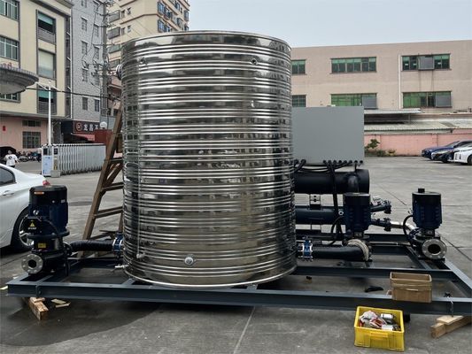 JLSW-80D Water Cooled  Screw Chiller For Energy Storage Mobile Charging Stations