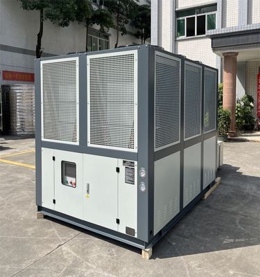 JLSF-75HP PLC 480V Air Cooled Water Chiller Denmark Danfoss Scroll Compressor