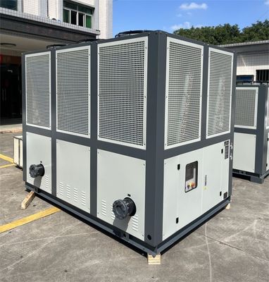 JLSF-75HP PLC 480V Air Cooled Water Chiller Denmark Danfoss Scroll Compressor