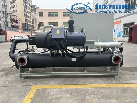 JLSW-170D Low Temperature Chiller , Screw Type Glycol Water Chiller