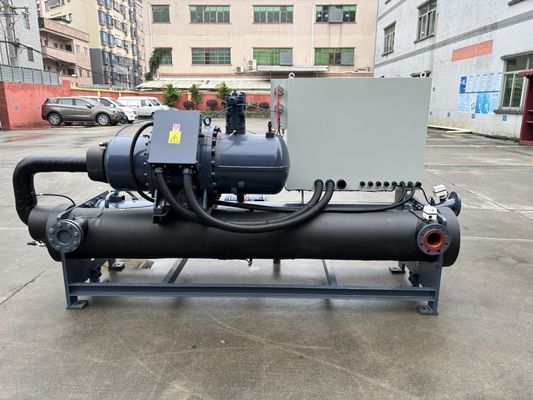 JIALIS 380-415V Screw Water Cooled Chiller Grundfos/Wilo Pump 5\u2103-35\u2103 Temp Range