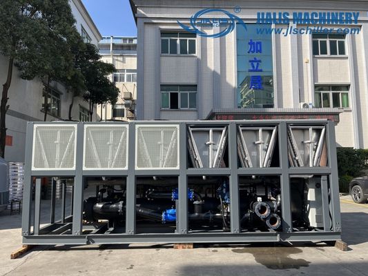 JLSF-180D Air Cooled Screw Chiller Cooling Of Injection Molds Blow Molds Extrusion Molds