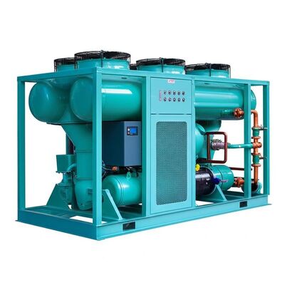 Shell And Tube Condenser Water Chiller Machine Voltage 220V 380V 415V 440V 480V Noise Level ≤65dB A Cooling Solution for Production