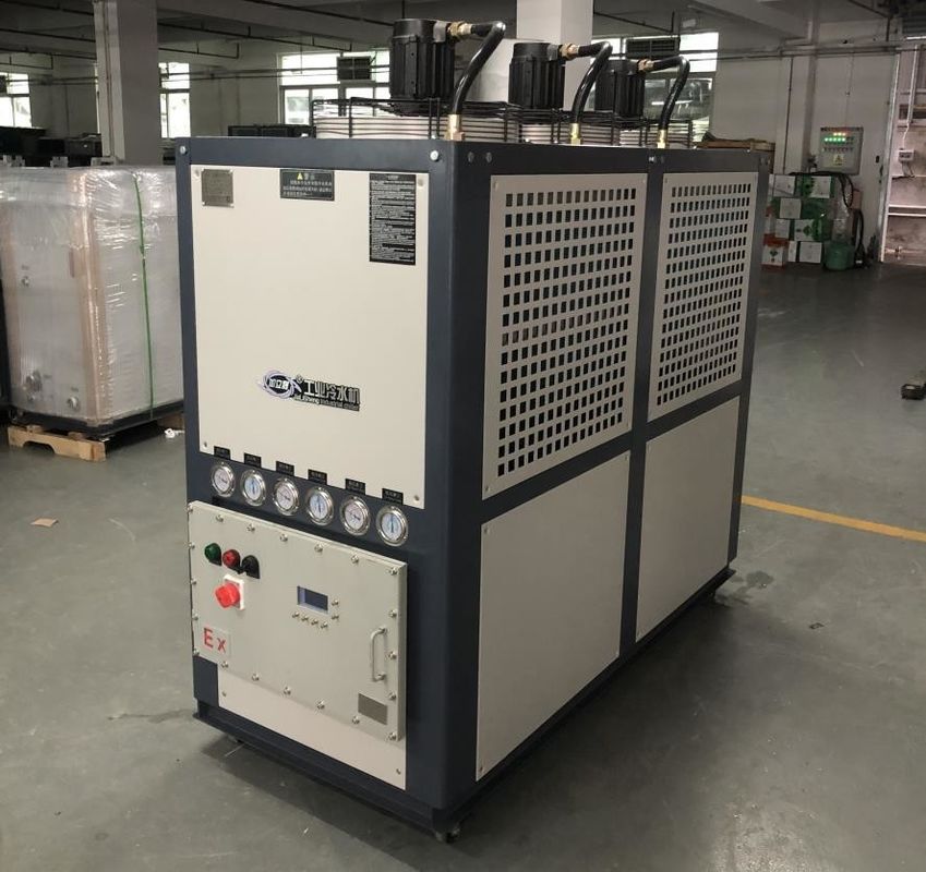 JLSF-18AD Explosion Proof Chillers , Air Cooled Scroll Chiller For Petroleum Natural Gas