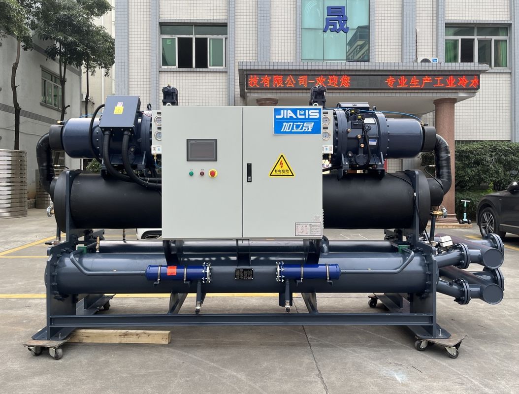 JLSW-200D 60dB R22 Water Cooled Screw Chiller For Large Commercial Buildings Easy To Maintain