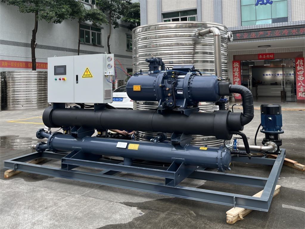 JLSW-80D Water Cooled  Screw Chiller For Energy Storage Mobile Charging Stations