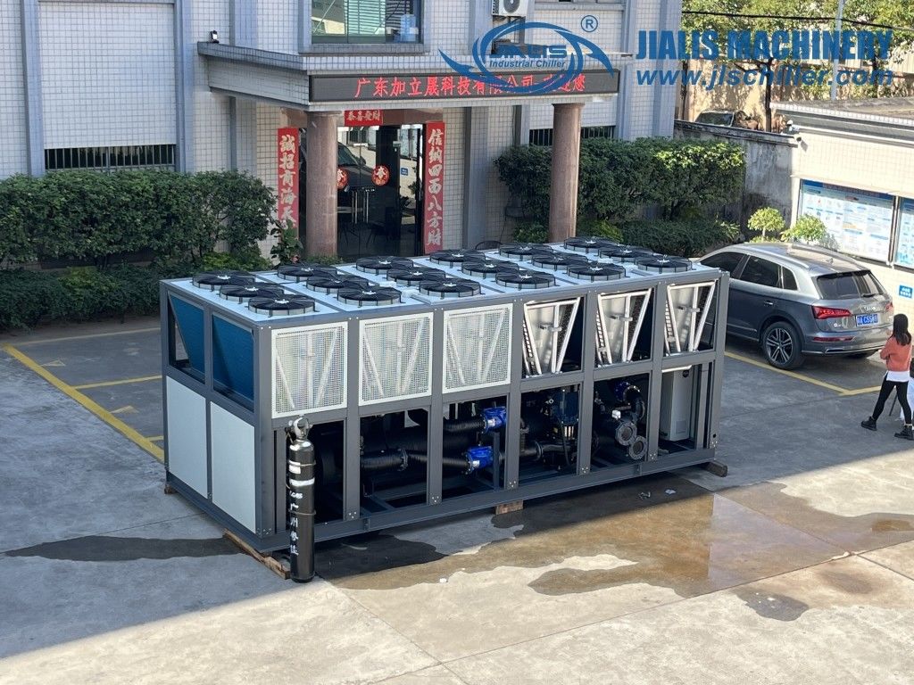 JLSF-180D Air Cooled Screw Chiller Cooling Of Injection Molds Blow Molds Extrusion Molds
