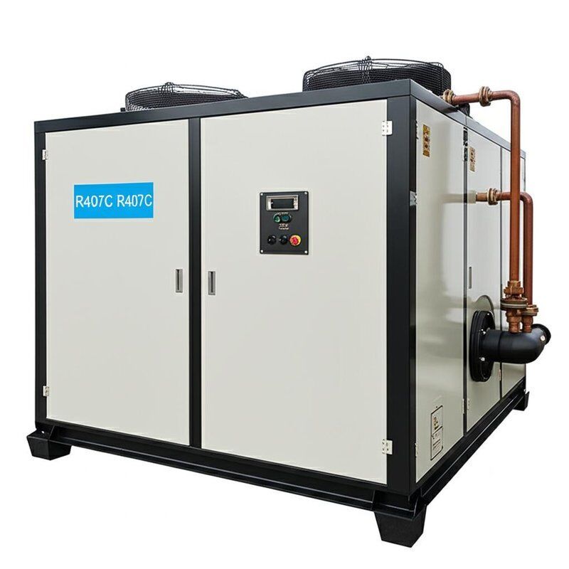R407C Refrigerant Liquid Cooler Machine Water Cooled Cooling System for Industrial Equipment and Temperature Management