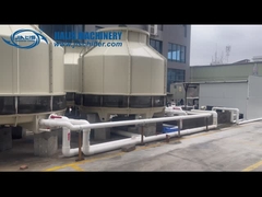 JLSW-150D Water Cooled Screw Chiller Extruded wood plastic door industry